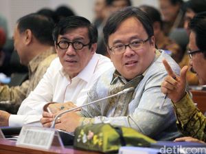 Sejumlah Menteri Rapat Dengan Banggar