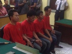 4 Gembong Sabu 270 Kg di Medan Diganjar Hakim Vonis Mati