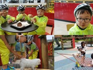 Begini Cara Daehan, Minguk dan Manse Nikmati Musim Panas