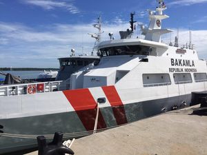 Amankan Arus Mudik, Bakamla RI Siagakan KN Belut Laut
