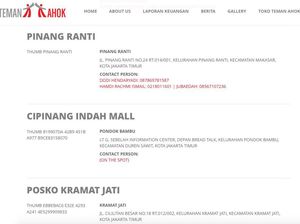 Eks Teman Ahok Mbalelo, Sebagian Masih Terdaftar di Web Teman Ahok