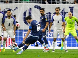 Messi Top Skorer Argentina Sepanjang Masa