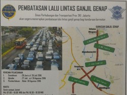 Uji Coba Sistem Ganjil-Genap Diundur Jadi Tanggal 27 Juli