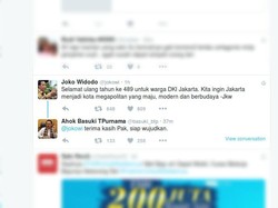 Jokowi Ingin Jakarta Jadi Kota Megapolitan Maju, Ahok: Siap Pak!