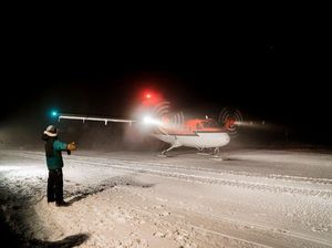 Sakit, 2 Pekerja AS Dievakuasi dalam Misi Langka di Kutub Selatan