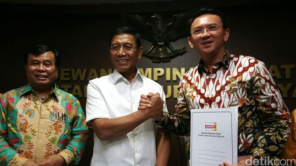 Hanura Serahkan SK Dukungan untuk Ahok