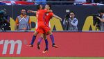 Kalahkan Kolombia 2-0, Chile ke Final