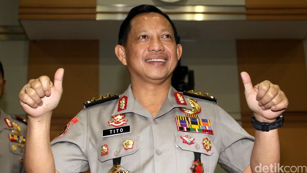 Komjen Tito Paparkan Visi Misi Jadi Kapolri