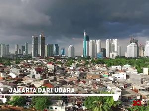 Jakarta dari Udara, Sisi Kontras Perkotaan