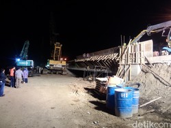 Jembatan Sipait di Pekalongan Kembali Aman Dilalui Pemudik