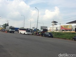 Mengecek Jalur Mudik: Pospol Cikopo Sambut Pemudik yang Memilih Jalur Pantura