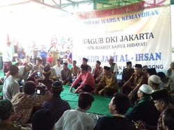 Diskusi dengan Warga Kemayoran, Djarot Diteriaki Jadi Wagub Lagi
