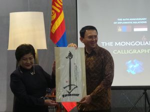 Buka Festival Mongolia di Kota Tua, Ahok: Saya Suka Budaya Mongol