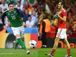 Wales Versus Irlandia Utara dalam Infografis
