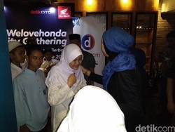 Honda dan Komunitas Welovehonda Berbagi Bersama Anak Yatim