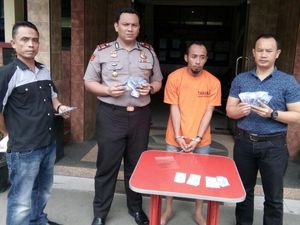 Polisi Bekuk Pecatan TNI yang Edarkan Uang Palsu di Medan
