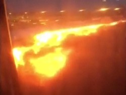 Begini Parahnya Kebakaran Mesin Singapore Airlines Usai Mendarat di Changi