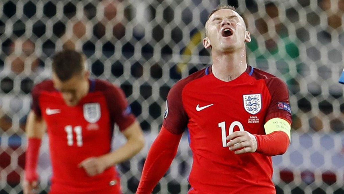 Wayne Rooney di Timnas Inggris (Foto: REUTERS/Lee Smith)