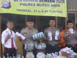Produsen Petasan Berukuran Jumbo Diamankan