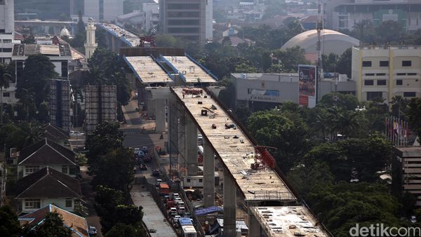 Melihat Perkembangan Flyover Ciledug-Tendean