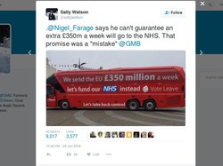 Saat Warga Inggris Kesal Tertipu Iklan Kampanye Brexit 350 Juta Pounds