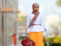 Tips Tampil Colorful Tapi Tetap Formal ke Kantor dari Blogger Hijab Amerika