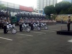 Korlantas Bekali Amunisi ke 4 Polda untuk Tunjang Operasi Ramadniya