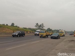 Kondisi Lalin di Tol Cikampek Terpantau Masih Ramai Lancar