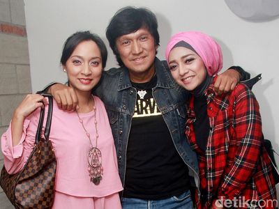 Kebersamaan Ikang Fawzi dengan Bella dan Chiki Fawzi