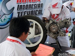 Honda Uji Keahlian Mekanik Motor dan Service Advisor