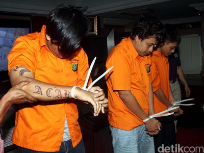 Ini Para Tersangka Kerusuhan Sepakbola di GBK