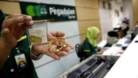 Gadai Emas Jelang Lebaran Meningkat
