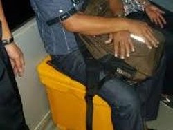 Dua Pria Dibekuk Polsuska Usai Njambret Tas Penumpang Kereta