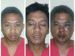 Tiga Copet di Bus Kopami Ini Babak Belur Dihajar Warga