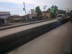 H-7 Lebaran, Rob di Pantura Semarang Mulai Kering dan Aman Dilewati