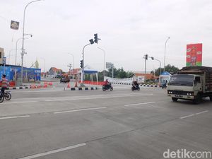 Ada Penyempitan Jalan di Karawang, Pemudik Diimbau Hati-hati