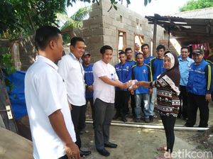 Jadi Korban Kebakaran, Warga Pangkalpinang Dibantu Pemkot Bangun Rumah Baru