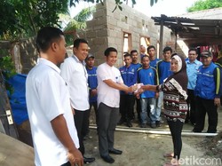 Jadi Korban Kebakaran, Warga Pangkalpinang Dibantu Pemkot Bangun Rumah Baru