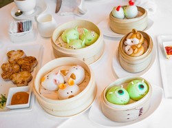 Wah, Lucunya Dim Sum Olaf dan Mickey Minnie di Disneyland!