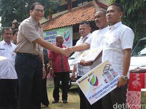 BPI Serahkan Lahan Pengganti untuk Petani