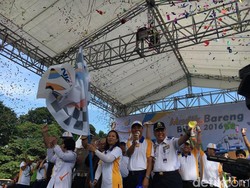 Rini Soemarno Lepas 93.000 Pemudik di JCC