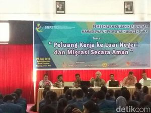Sosialisasi Program P2TKI, BNP2TKI Libatkan 1600 Mahasiswa Sosialisasi Program P2TKI, BNP2TKI Libatkan 1600 Mahasiswa