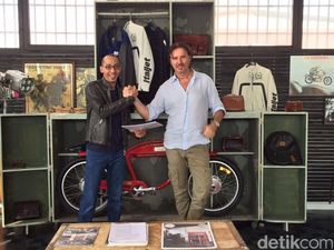 Italjet Dukung Motor Listrik Gesits