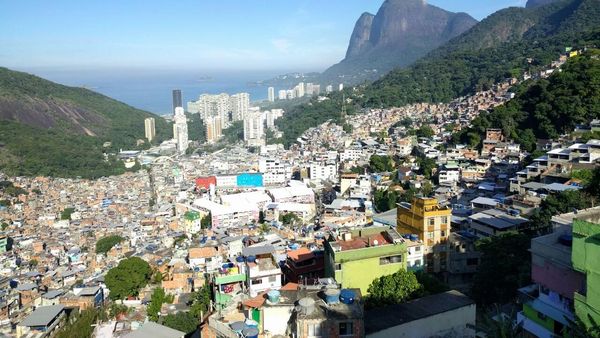 Potret Pemukiman Kumuh Rio de Janeiro, Brasil