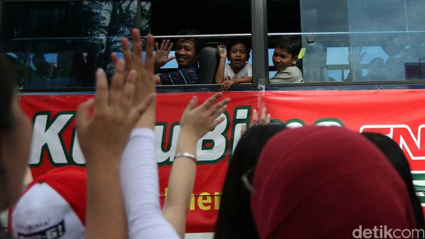 Ribuan Pedagang Jamu Mudik Gratis
