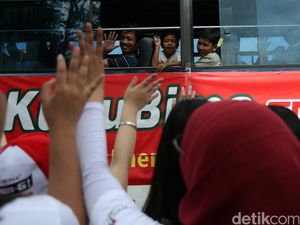Ribuan Pedagang Jamu Mudik Gratis