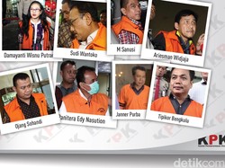 10 Operasi Tangkap Tangan dalam 6 Bulan