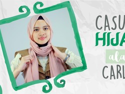Tutorial Hijab Casual Ala Carla