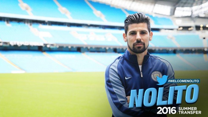 City Resmi Gaet Nolito