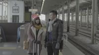 Romantisme Dion Wiyoko dan Pamela Bowie di film Winter in Tokyo